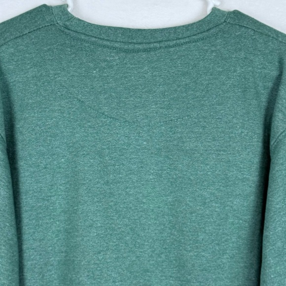 University of Cambridge Crewneck Sweatshirt Green Embroidered Crest Logo Sz L - Picture 4 of 15